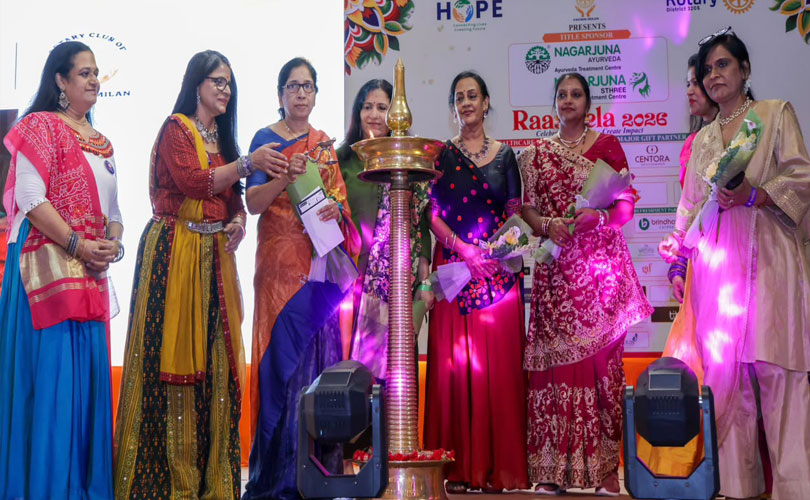 സാമൂഹിക സേവനത്തിന് ഡാണ്ടിയാ നൈറ്റൊരുക്കി റോട്ടറി ക്ലബ് ഓഫ് കൊച്ചി മിലന്‍ 